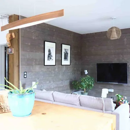 度假居 Maison A Deux Pas De L'ocean 比斯卡罗斯海滩